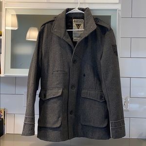 Volcom scout jacket wool pea coat